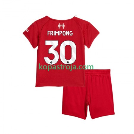 Billiga Fotbollströjor Liverpool Jeremie Frimpong 30 Barn Hemma tröja 2025/26 Kortärmad